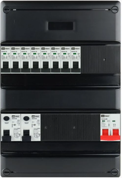 Hogere enkele Eaton-kast met EMAT-componenten