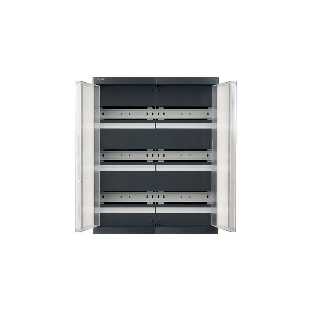 Eaton Medusa-behuizing met twee deuren, geopend
